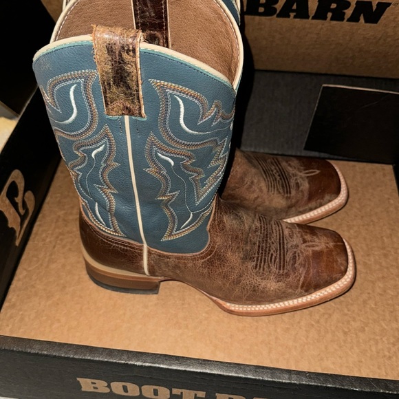 Cody James Western Cowboy Square Toe Boots Size 8.5 - Picture 7 of 8